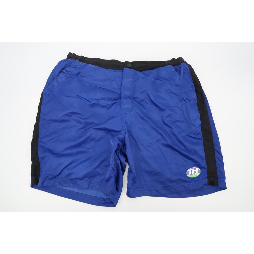 Vintage Tommy Hilfiger Men's XL Sailing Gear Swim Trunks Shorts Nylon Blue 90s